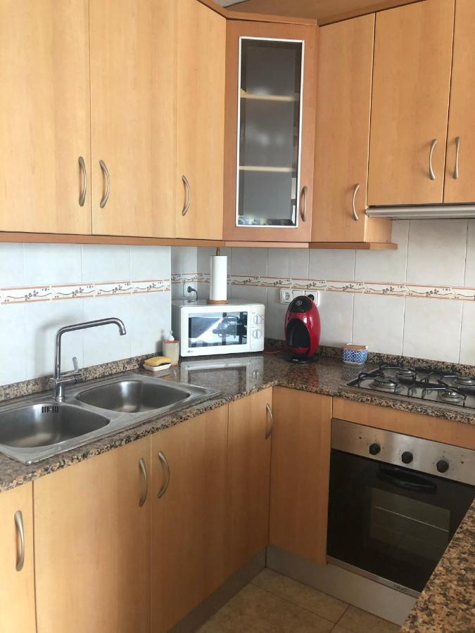Apartamento en primera línea de mar Sant Carlos de la Ràpita Exterior foto