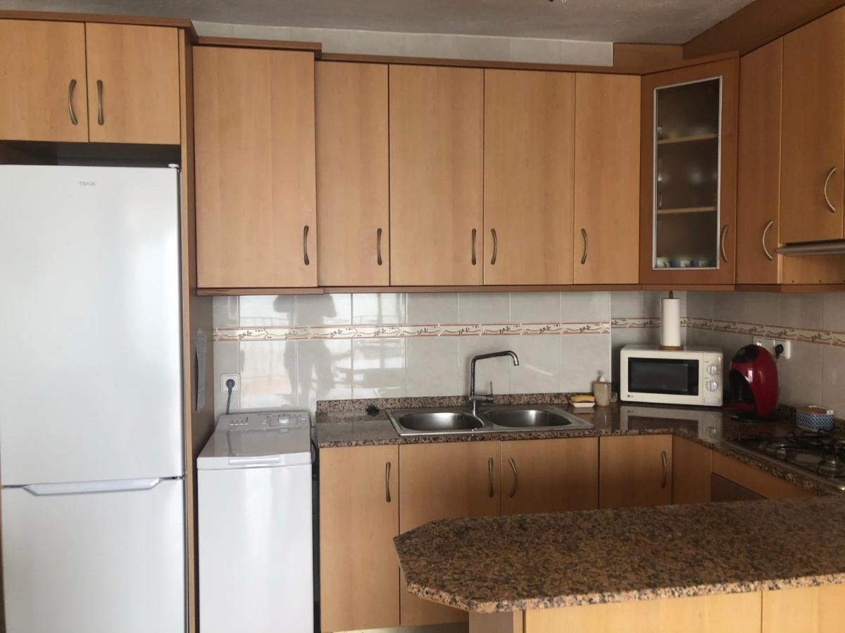 Apartamento en primera línea de mar Sant Carlos de la Ràpita Exterior foto